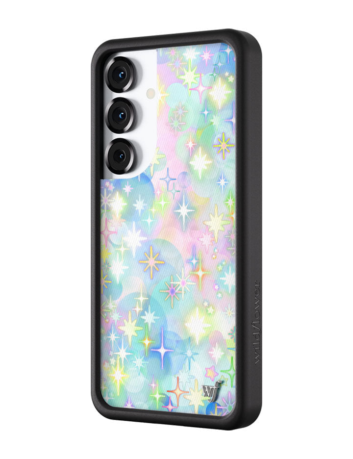 Sparkle City Pastel Star Pattern Samsung Galaxy Phone Case - Image 8