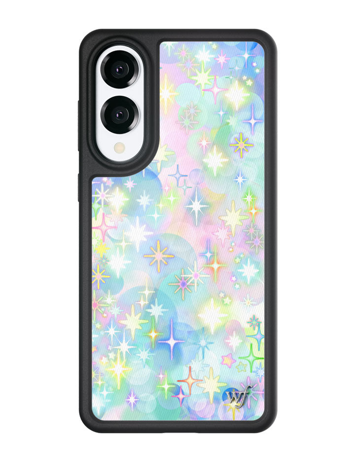 Sparkle City Pastel Star Pattern Samsung Galaxy Phone Case - Image 3
