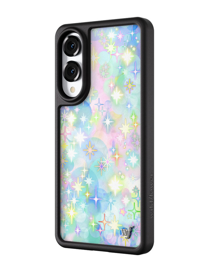 Sparkle City Pastel Star Pattern Samsung Galaxy Phone Case - Image 4