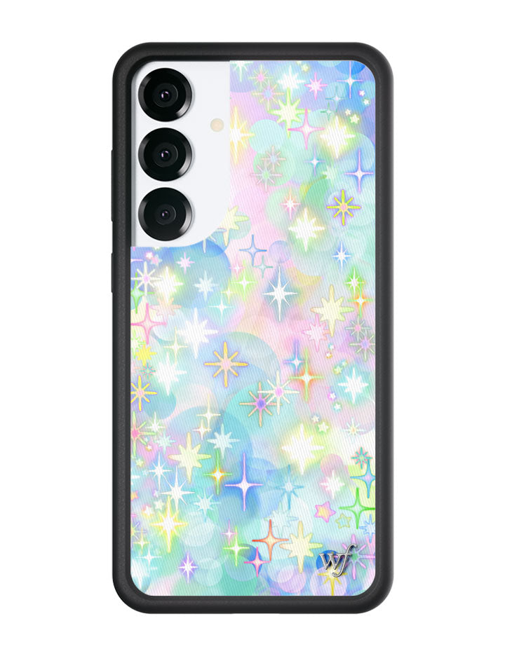 Sparkle City Pastel Star Pattern Samsung Galaxy Phone Case - Image 5