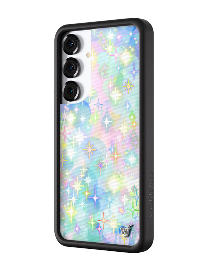 Sparkle City Pastel Star Pattern Samsung Galaxy Phone Case - Image 6