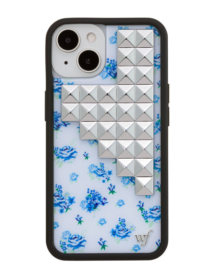 Forget Me Not Floral Stud iPhone Case with Cottage Core Design - Image 27