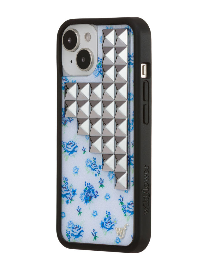 Forget Me Not Floral Stud iPhone Case with Cottage Core Design - Image 26