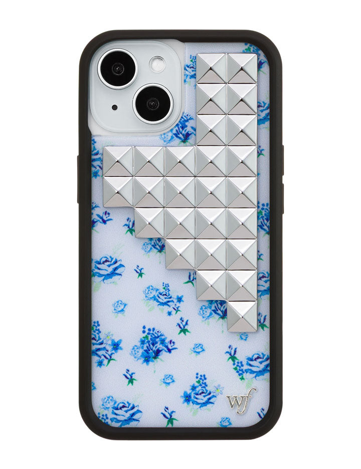 Forget Me Not Floral Stud iPhone Case with Cottage Core Design - Image 23