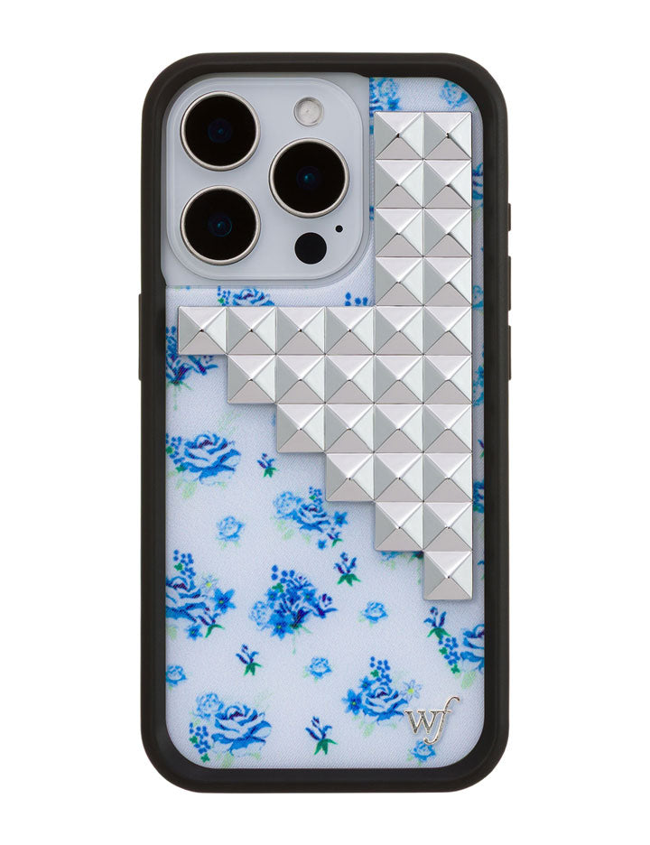 Forget Me Not Floral Stud iPhone Case with Cottage Core Design - Image 21