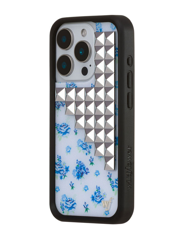 Forget Me Not Floral Stud iPhone Case with Cottage Core Design - Image 22