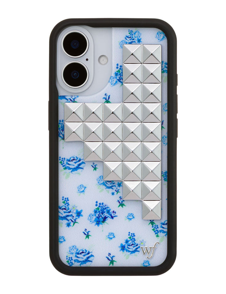 Forget Me Not Floral Stud iPhone Case with Cottage Core Design - Image 17