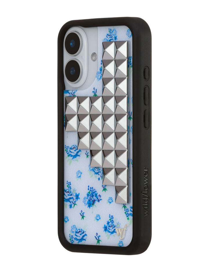 Forget Me Not Floral Stud iPhone Case with Cottage Core Design - Image 18