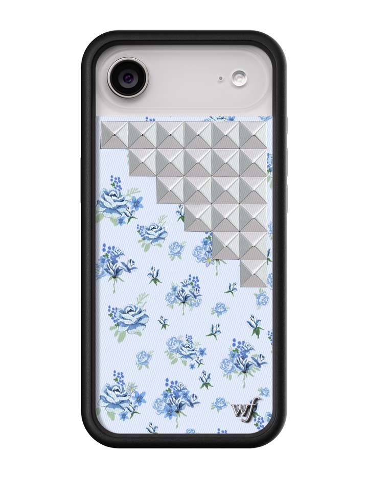 Forget Me Not Floral Stud iPhone Case with Cottage Core Design - Image 10