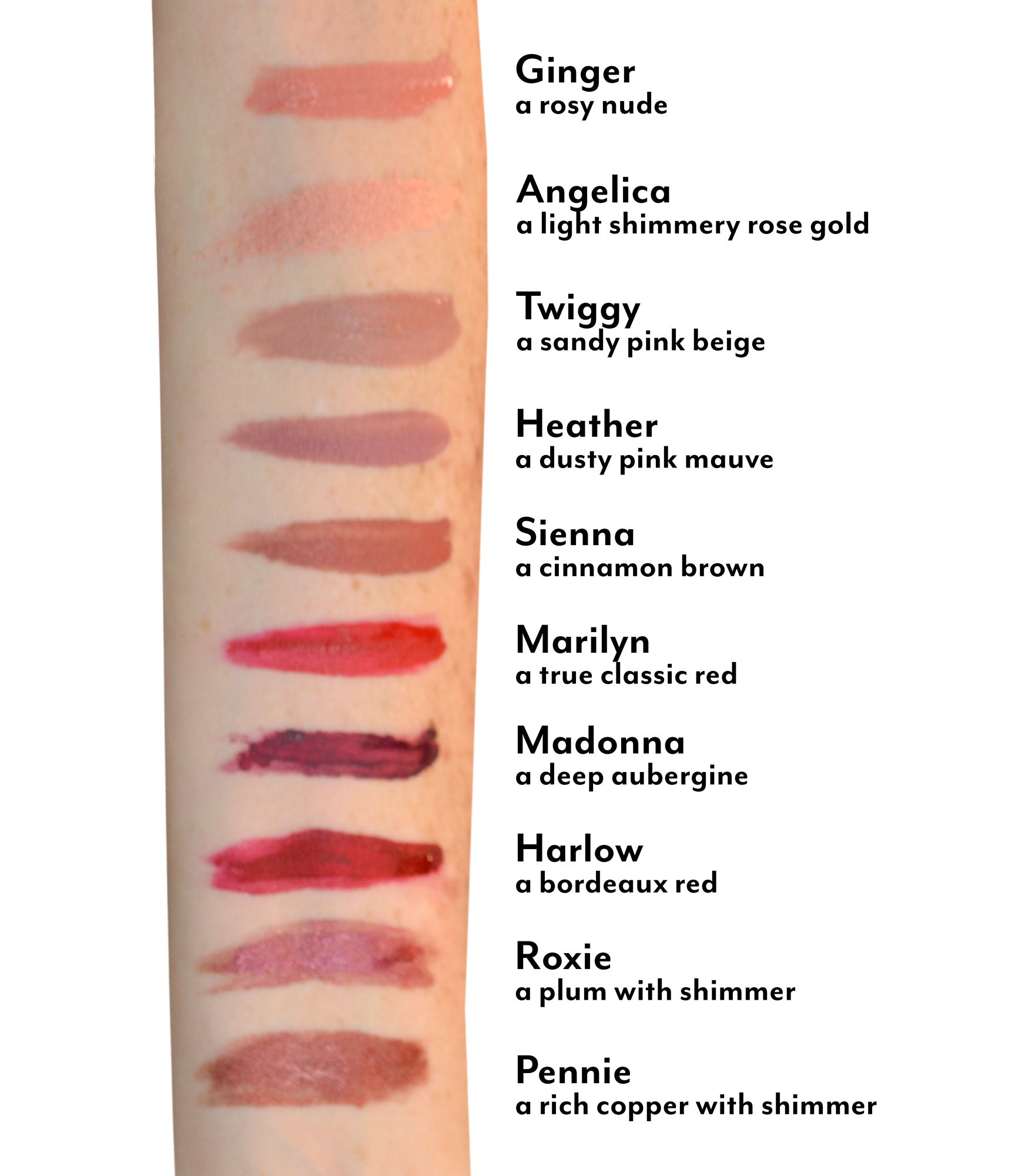 Sienna Stay Put Matte Lip Cream | Stunning Kiss-Proof Lipstick