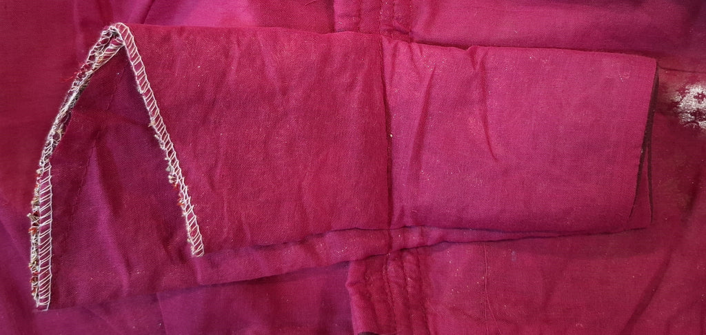 Wine Georgette Readymade Blouse with Multi Color Embroidery