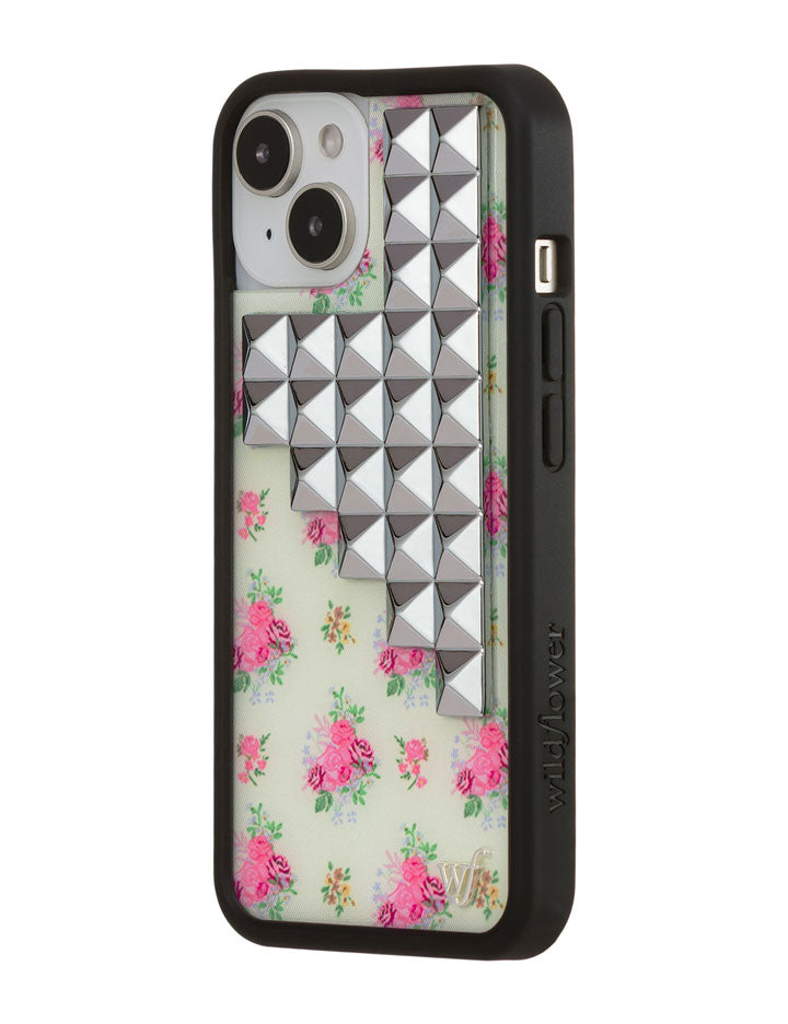 Vintage Floral Stud iPhone Case with Cottage Core Floral Print - Image 28
