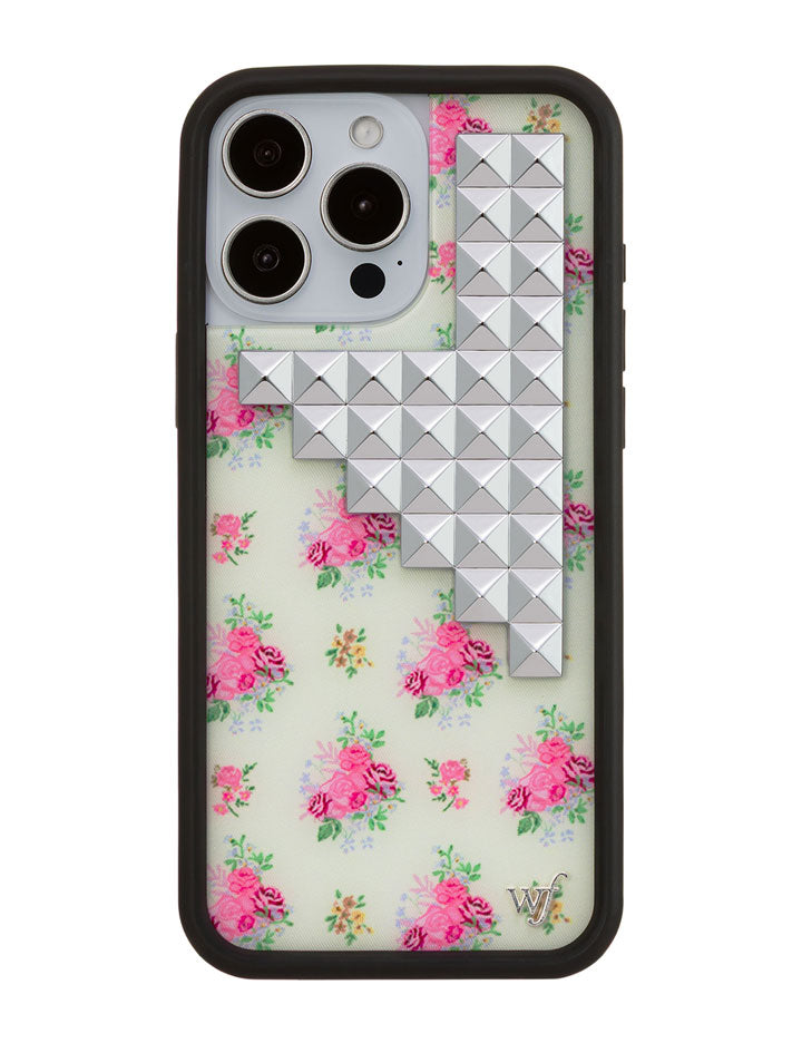 Vintage Floral Stud iPhone Case with Cottage Core Floral Print - Image 13