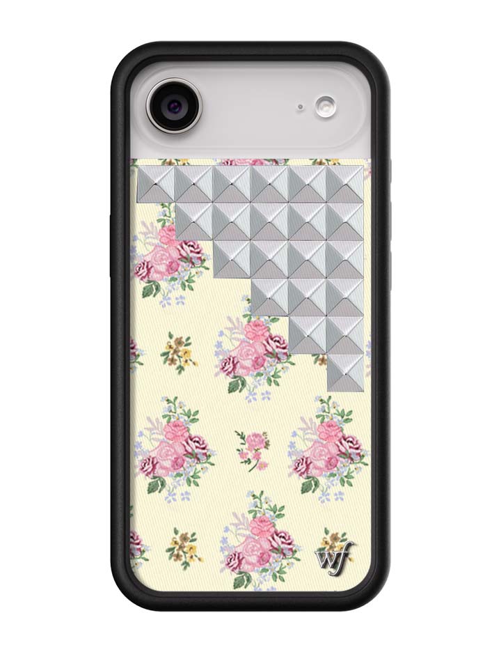 Vintage Floral Stud iPhone Case with Cottage Core Floral Print - Image 10