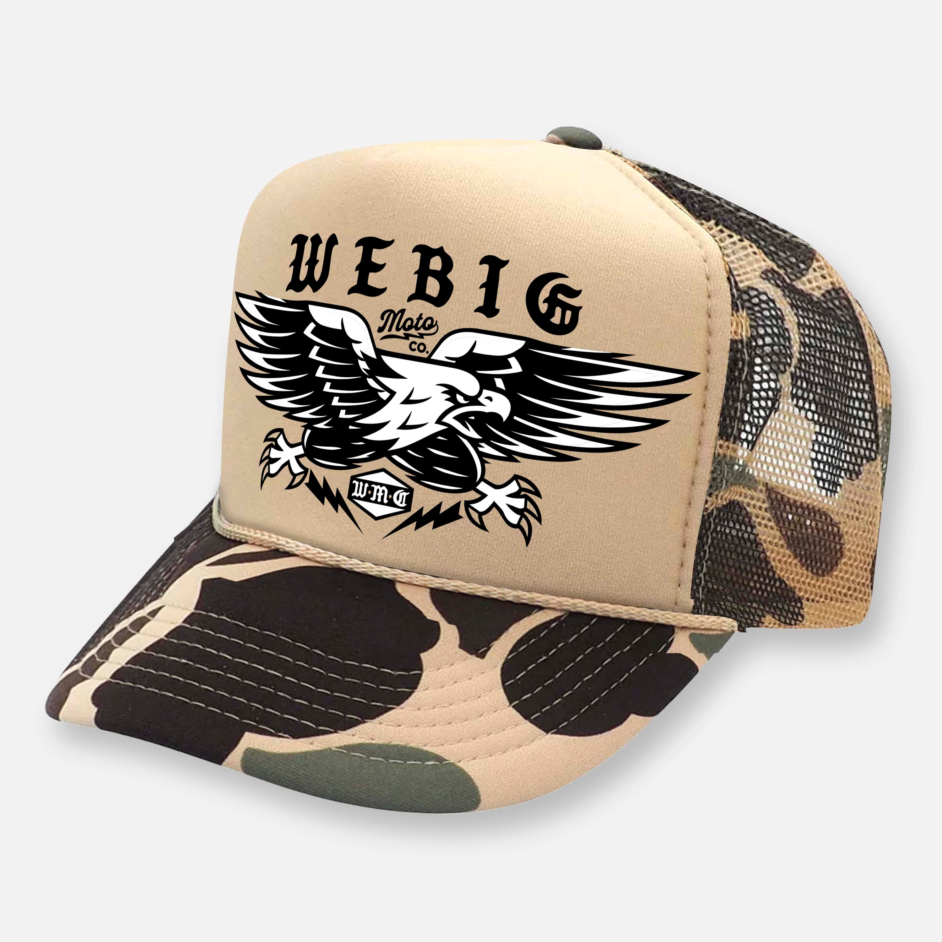 SCREAMIN WEAGLE CURVED BILL HAT