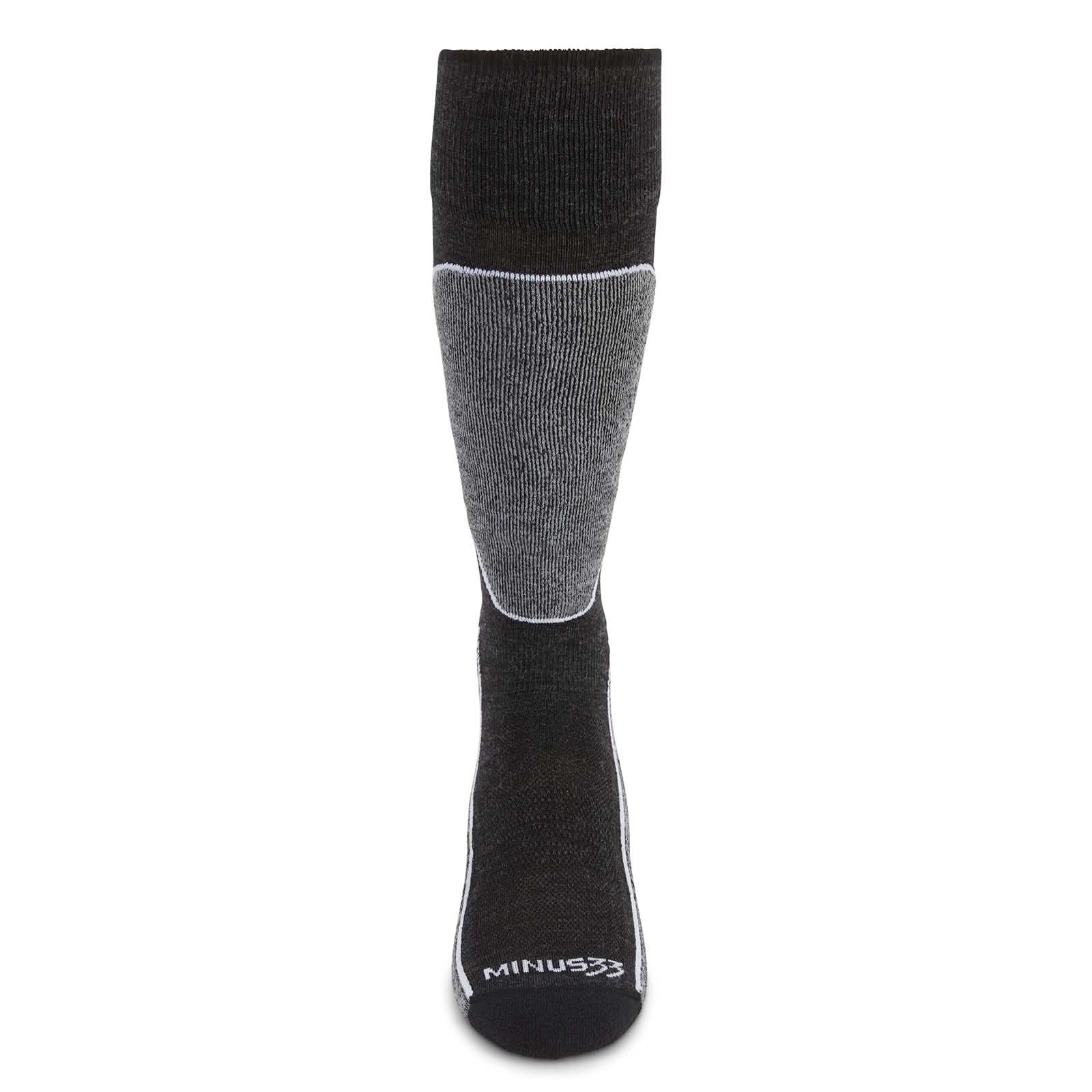 Merino Wool Ski Socks - Micro Cushion Over The Calf Performance