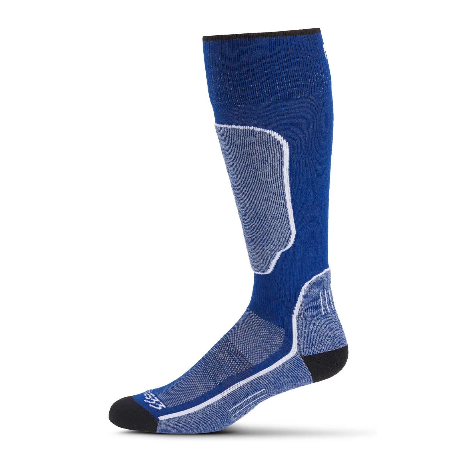 Merino Wool Ski Socks - Micro Cushion Over The Calf Performance