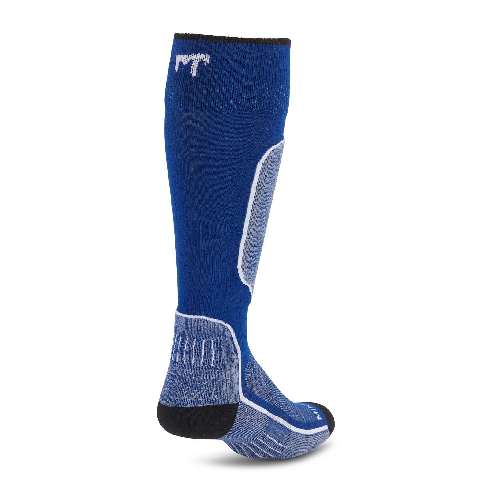 Merino Wool Ski Socks - Micro Cushion Over The Calf Performance