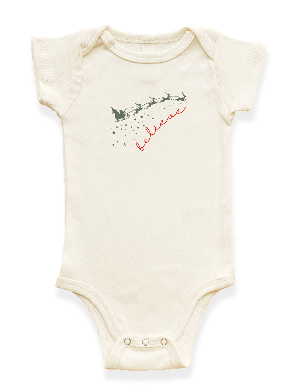 Believe Organic Baby Bodysuit