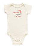 Santa's Little Helper Organic Baby Bodysuit