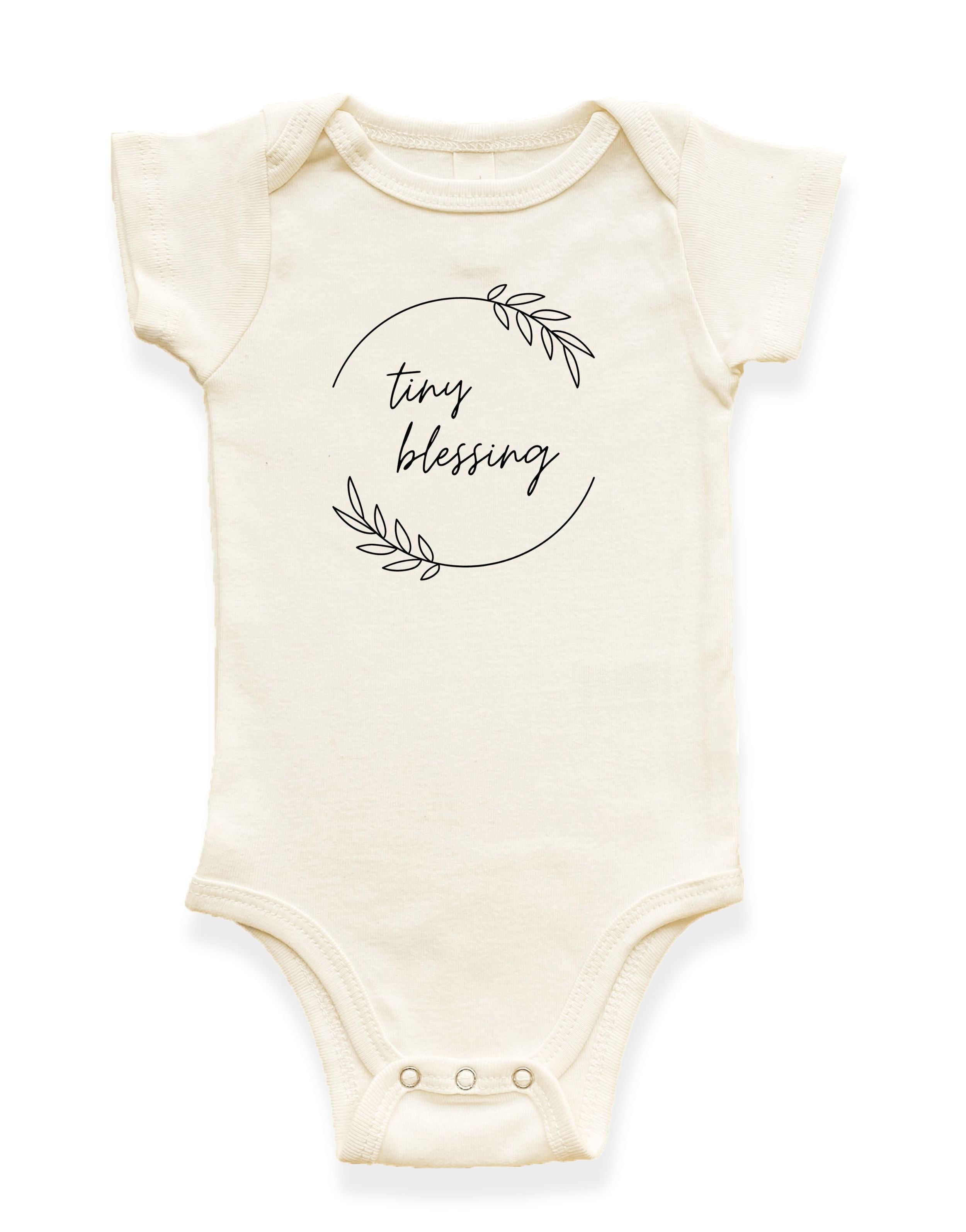 Tiny Blessing Organic Cotton Baby Bodysuit