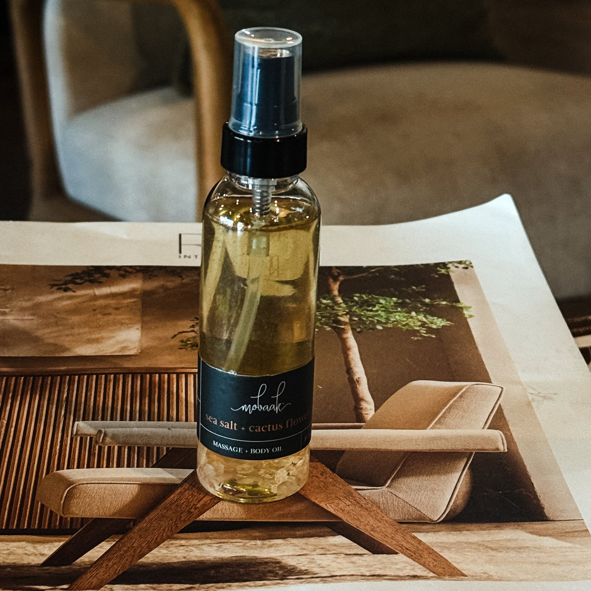Sea Salt + Cactus Flower Travel Body Oil