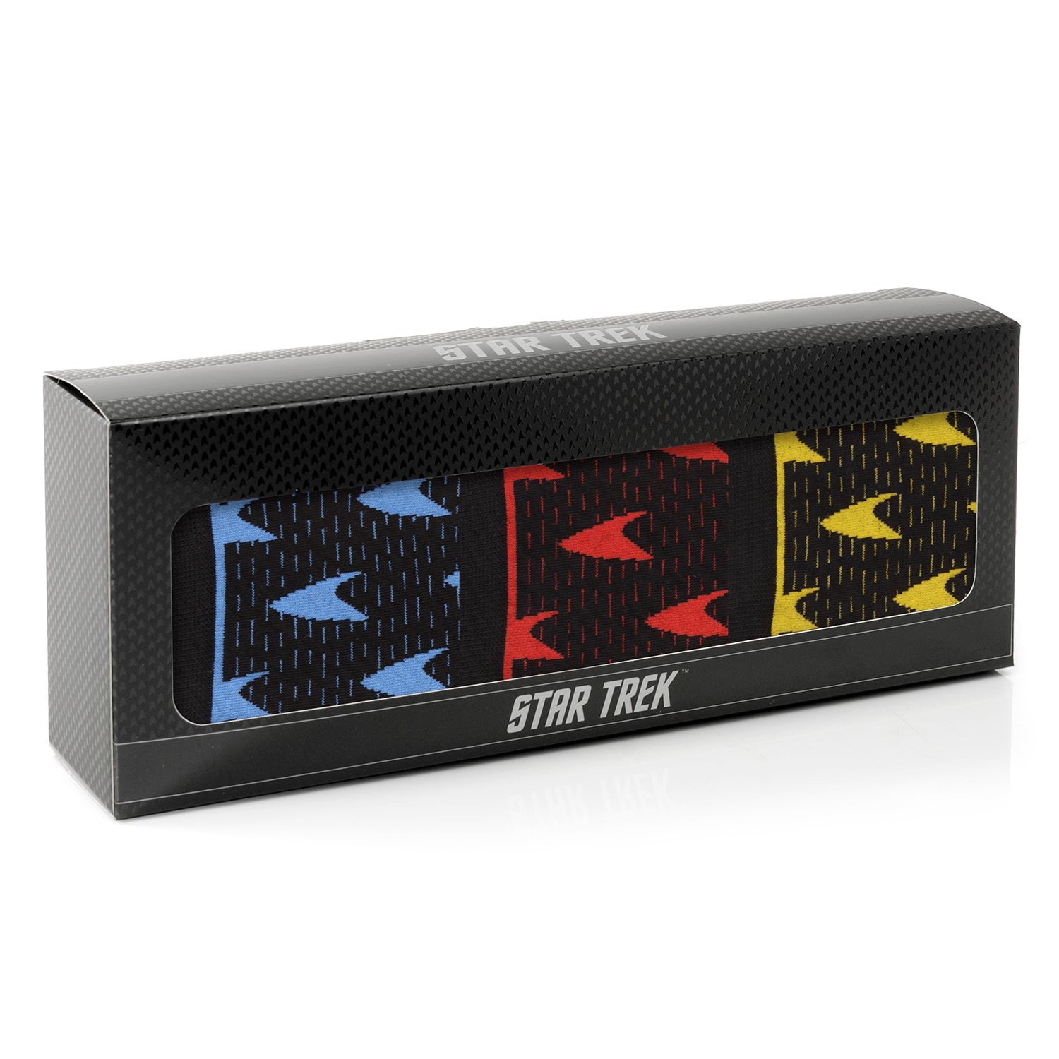Star Trek 3-Pair Delta Shield Crew Sock Gift Set Multi-Color - Image 6