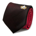 Star Trek TNG Shield Red Ombre Silk Necktie