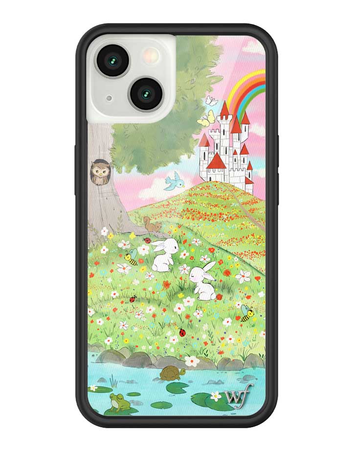 Fairytale iPhone Case with Storybook Art and Black Bumper - Image 29