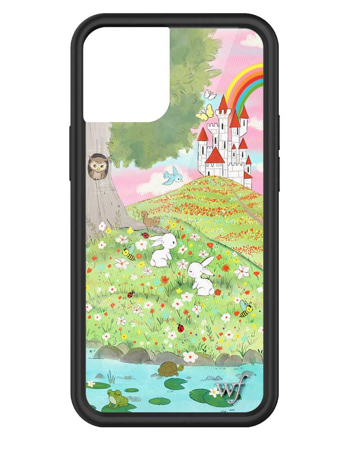 Fairytale iPhone Case with Storybook Art and Black Bumper - Image 31