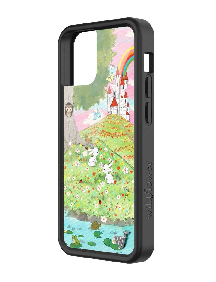 Fairytale iPhone Case with Storybook Art and Black Bumper - Image 32