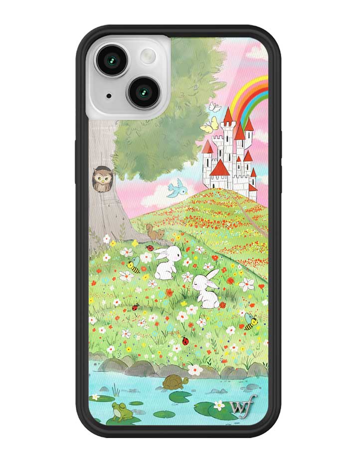 Fairytale iPhone Case with Storybook Art and Black Bumper - Image 23