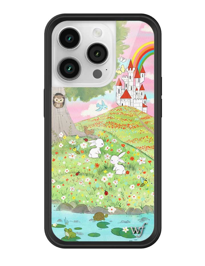Fairytale iPhone Case with Storybook Art and Black Bumper - Image 21