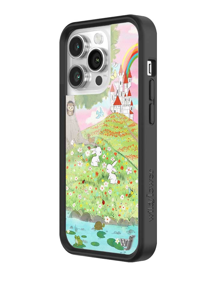 Fairytale iPhone Case with Storybook Art and Black Bumper - Image 22