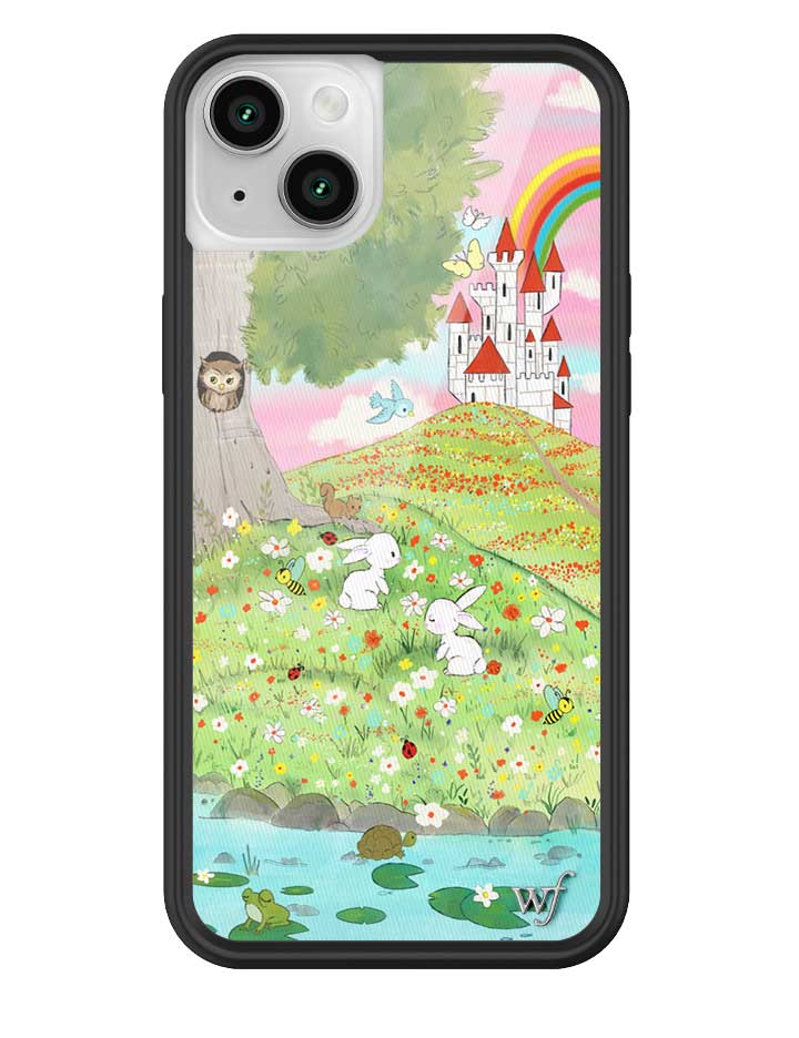 Fairytale iPhone Case with Storybook Art and Black Bumper - Image 19