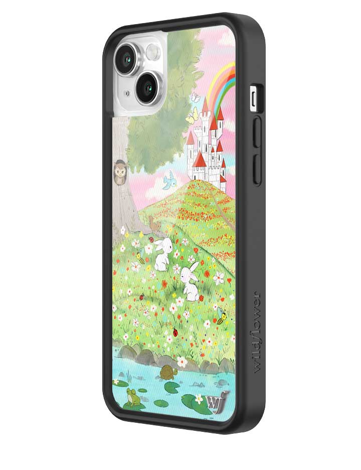 Fairytale iPhone Case with Storybook Art and Black Bumper - Image 20