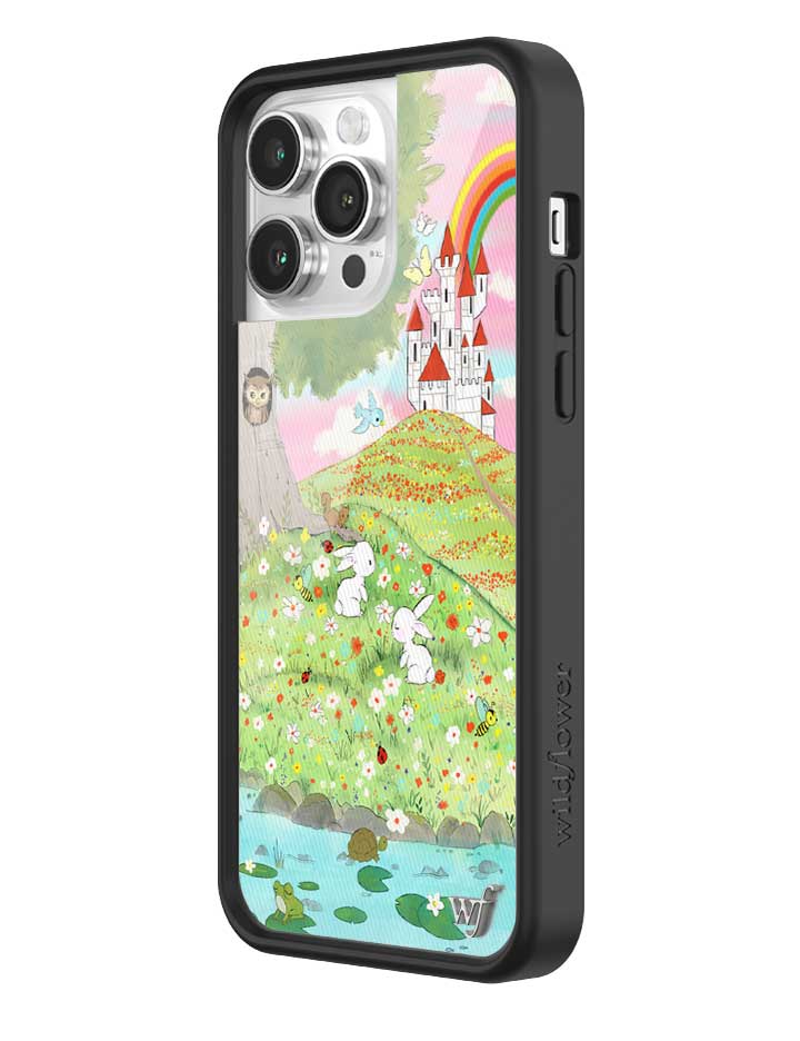 Fairytale iPhone Case with Storybook Art and Black Bumper - Image 18