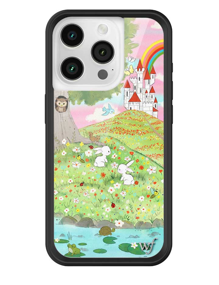 Fairytale iPhone Case with Storybook Art and Black Bumper - Image 13