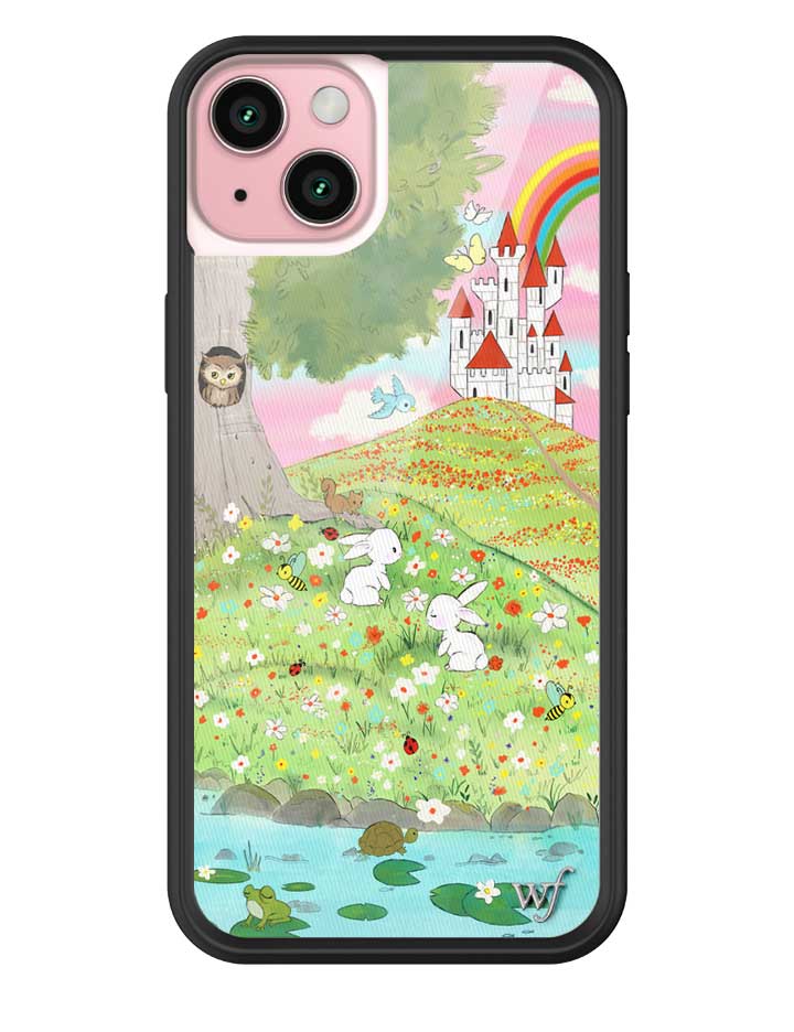 Fairytale iPhone Case with Storybook Art and Black Bumper - Image 11