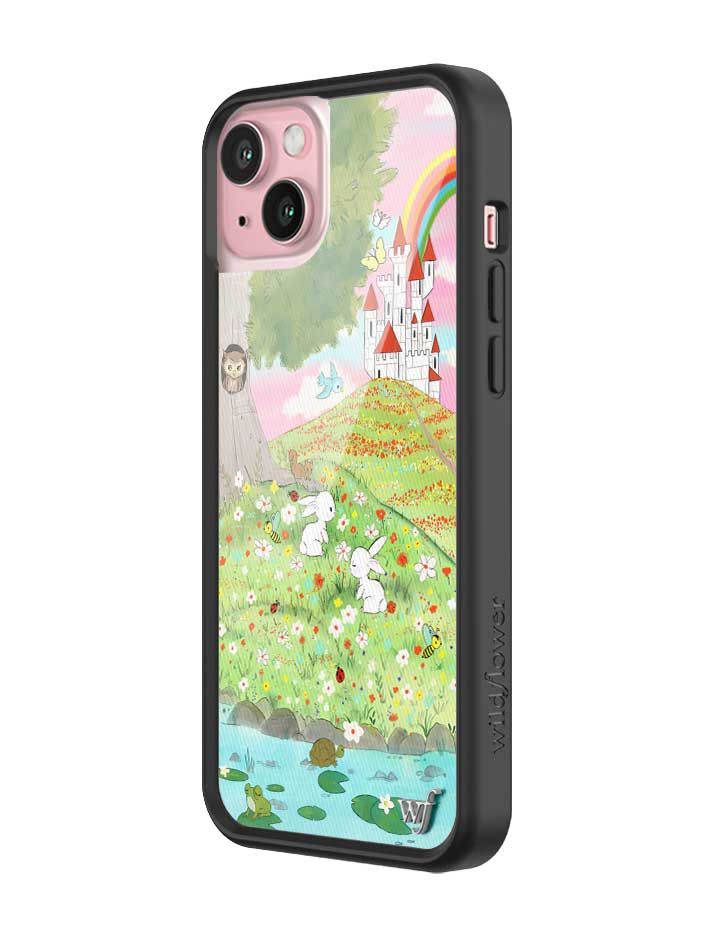 Fairytale iPhone Case with Storybook Art and Black Bumper - Image 12