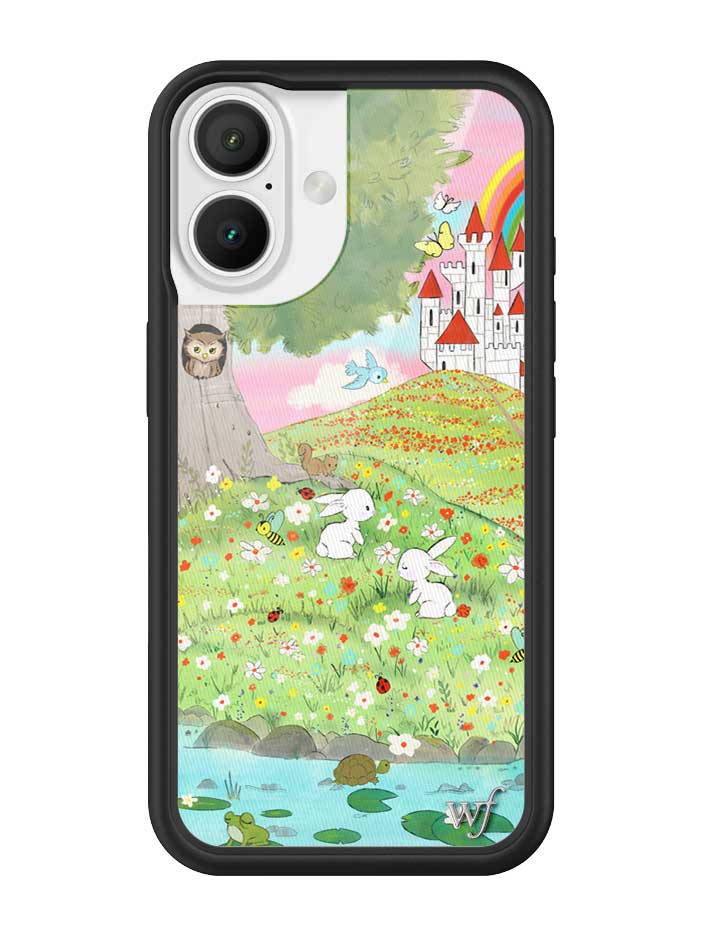 Fairytale iPhone Case with Storybook Art and Black Bumper - Image 7