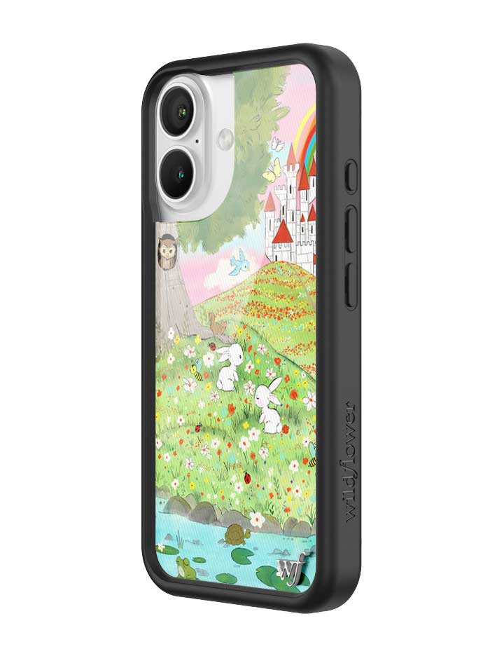 Fairytale iPhone Case with Storybook Art and Black Bumper - Image 8