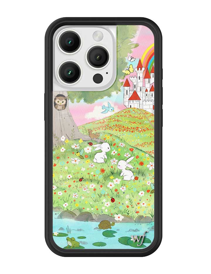 Fairytale iPhone Case with Storybook Art and Black Bumper - Image 5