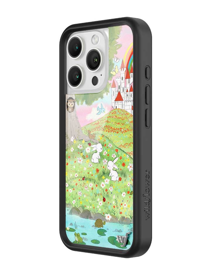 Fairytale iPhone Case with Storybook Art and Black Bumper - Image 6