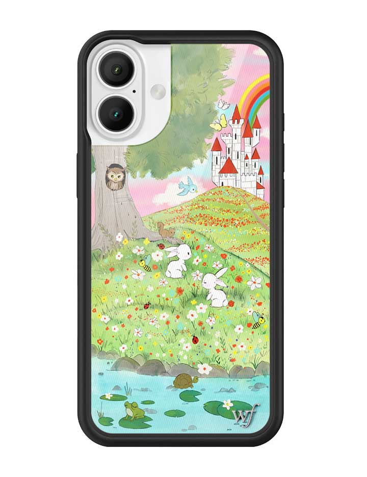 Fairytale iPhone Case with Storybook Art and Black Bumper - Image 3