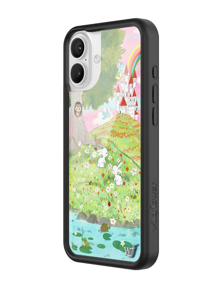 Fairytale iPhone Case with Storybook Art and Black Bumper - Image 4