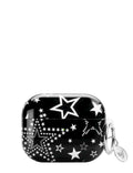 Star Girl AirPods Case in Black with Star Pattern Protection