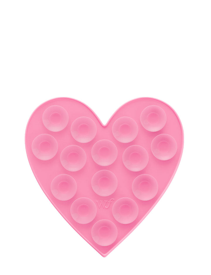 Heart Stickeez Hands-Free Phone Suction Mount White