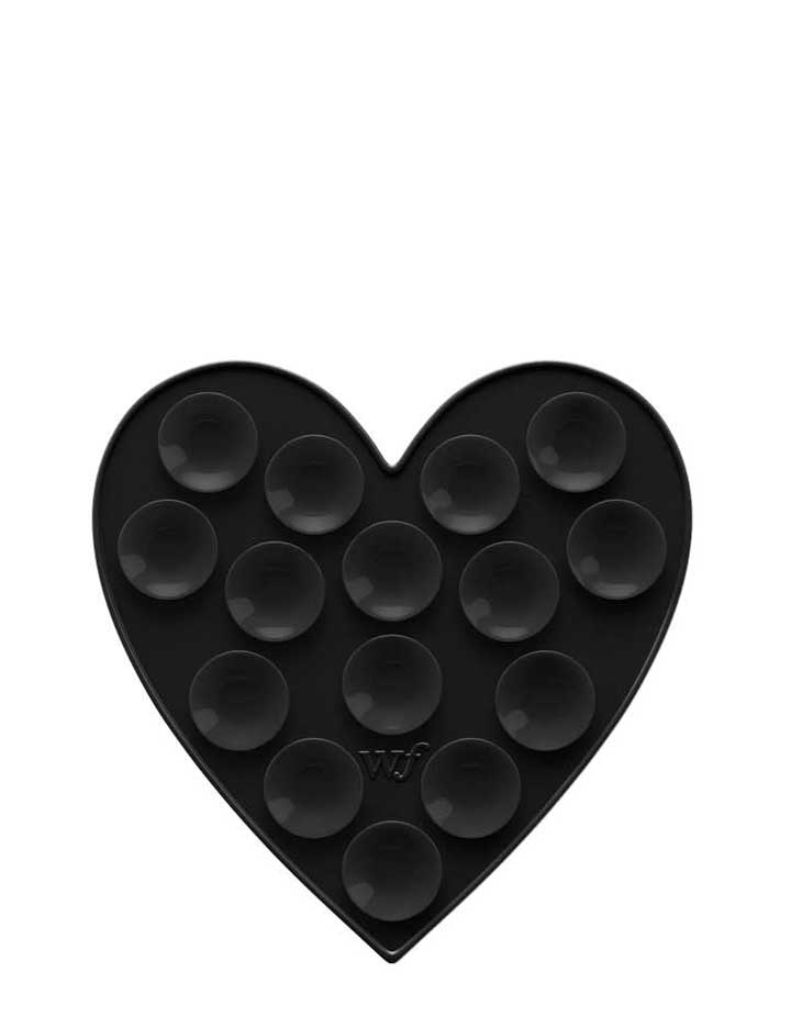 Heart Stickeez Hands-Free Phone Suction Mount White