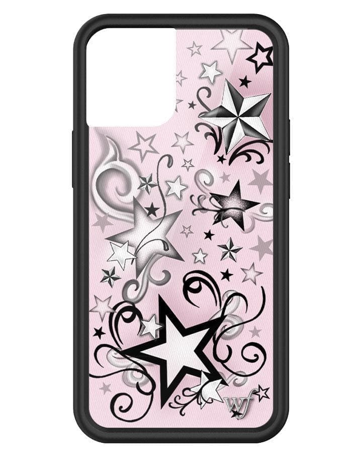 Star Tattoo iPhone Case in Pink and Black Goth Design - Image 27